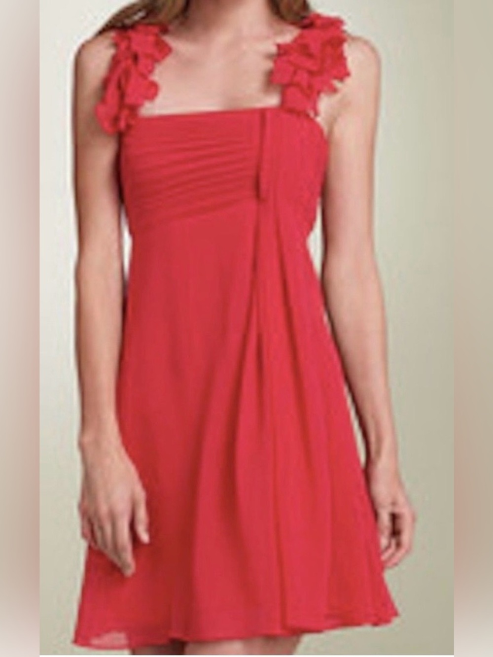 Poppy Ruffled Strappy Mini Dress - Picture 8 of 8